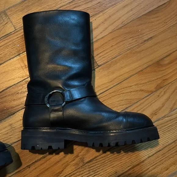 24 HOUR FLASH SALE 
MARNI calf length leather moto boots - Picture 6 of 16